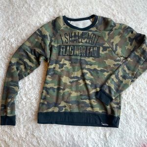 Camo sweatshirt